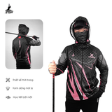  Áo Câu Cá XSAMTIN HỒNG ĐEN 