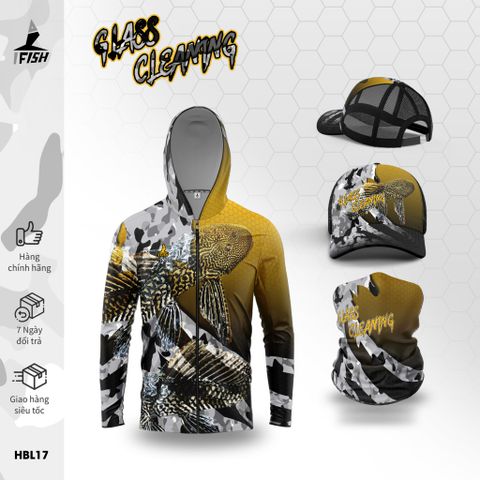 Áo Câu Cá GLASS CLEANING