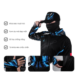  Áo câu cá SHIMANO ĐEN XANH 