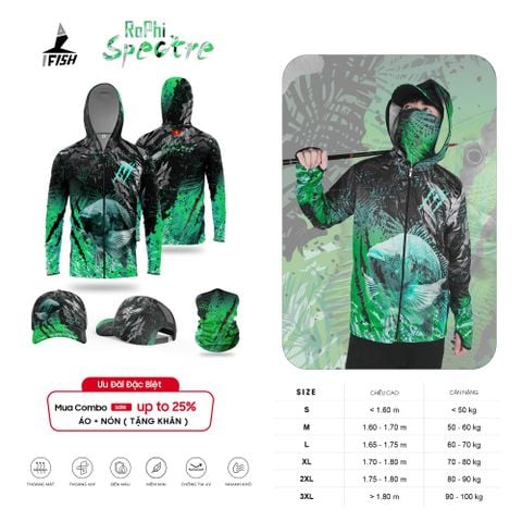 Áo Câu Cá ROPHI SPECTRE