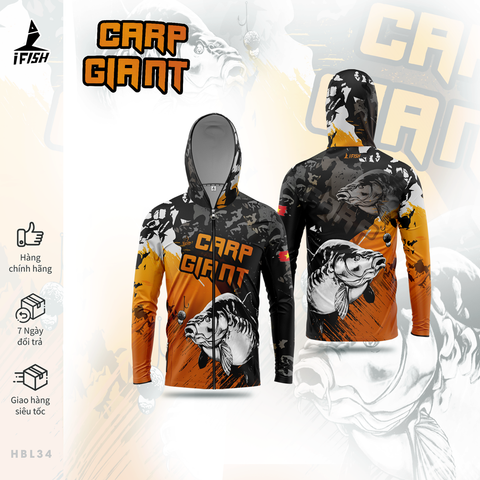 Áo Câu Cá CARP GIANT