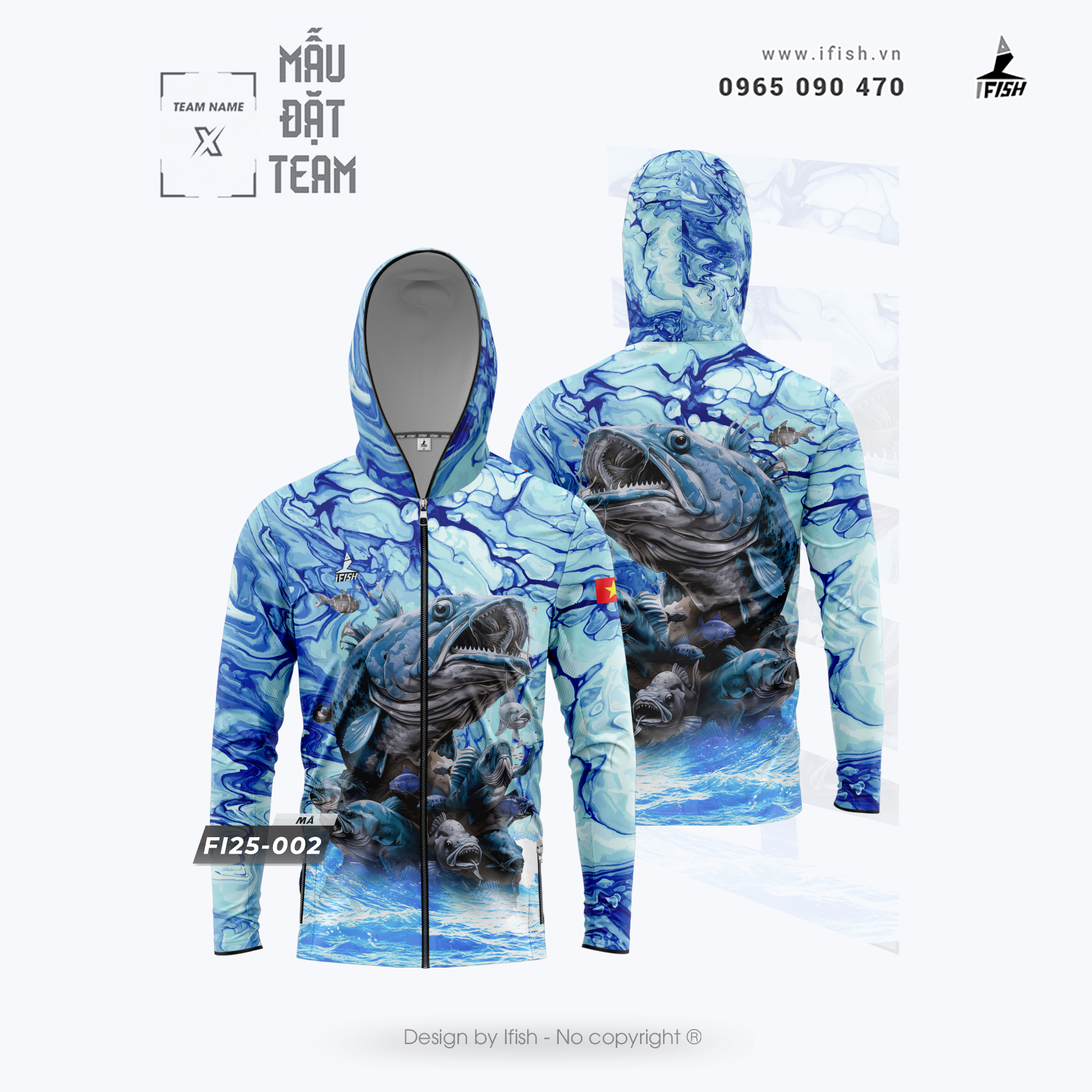  Áo câu cá FI25-002 