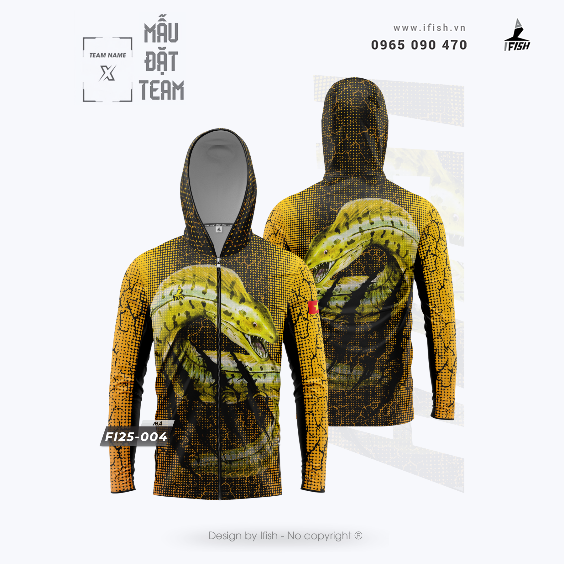  Áo câu cá FI25-004 