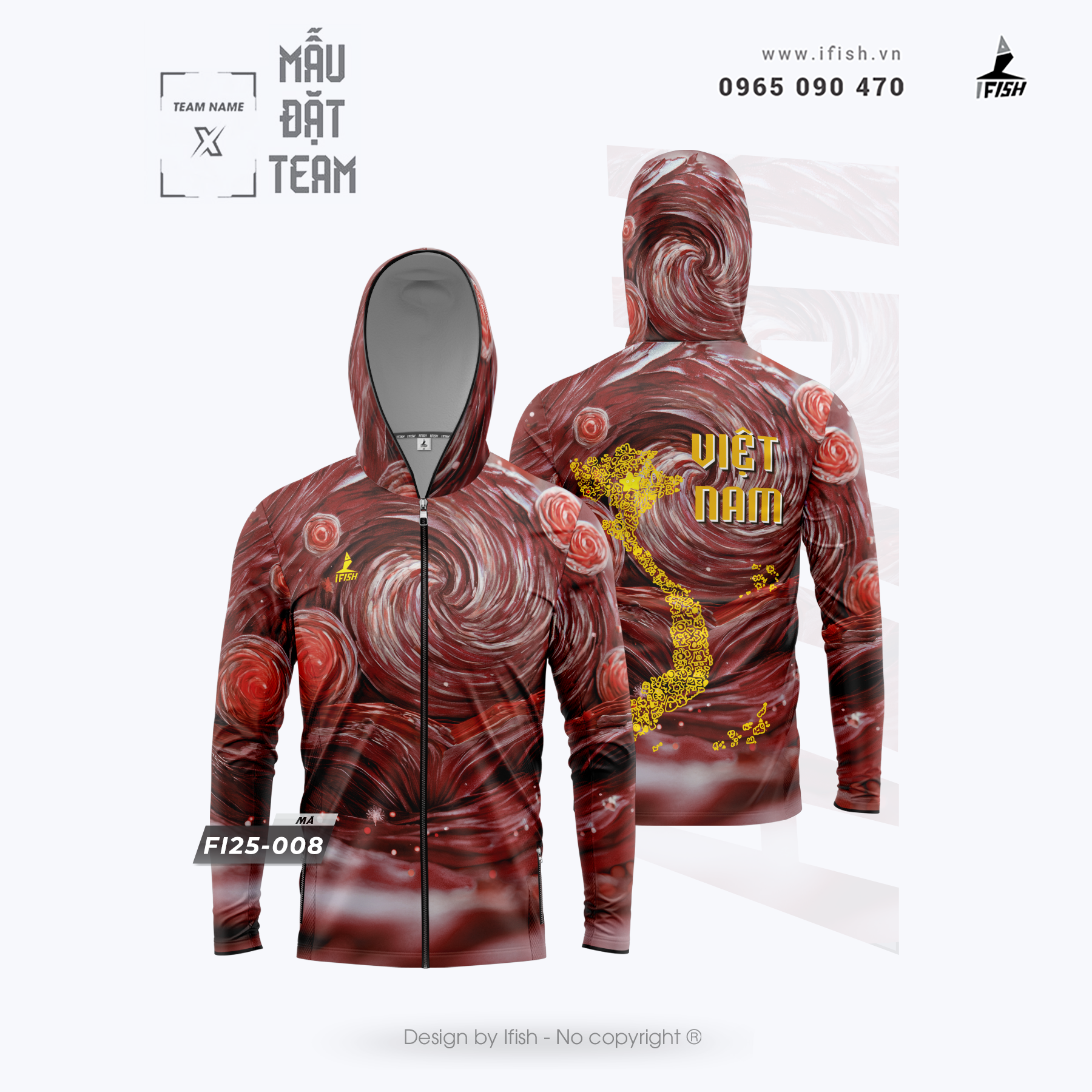  Áo câu cá FI25-008 