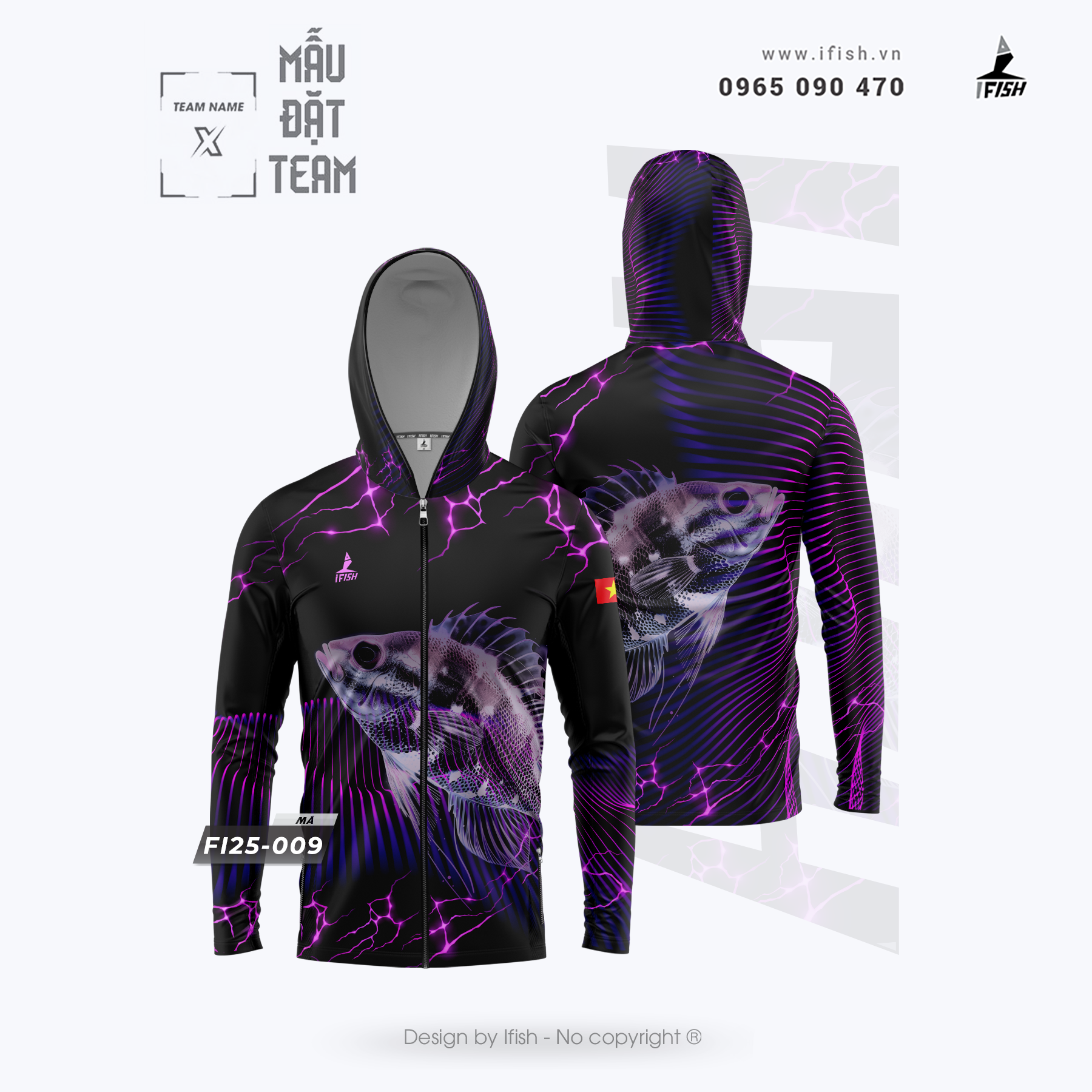  Áo câu cá FI25-009 