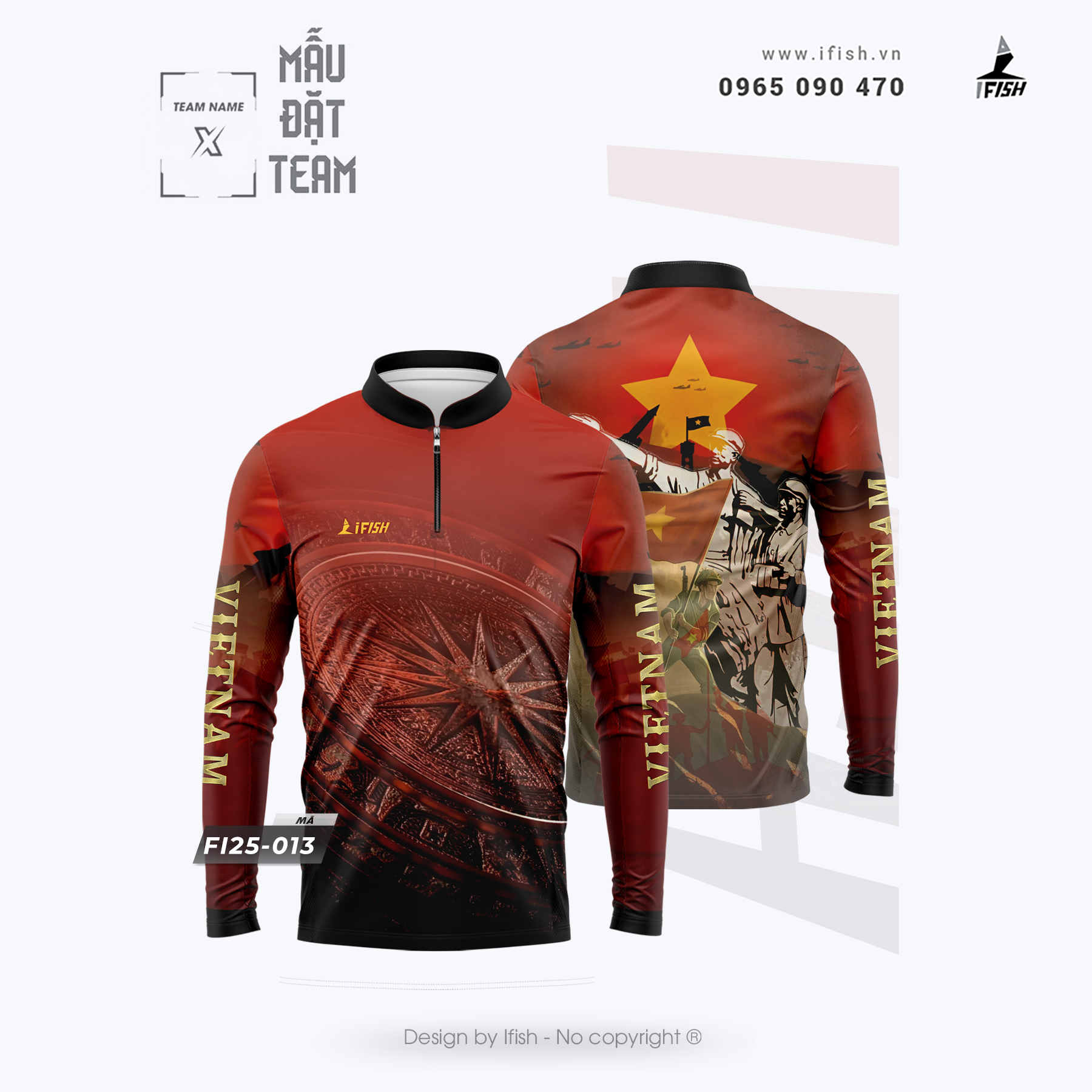  Áo câu cá FI25-013 