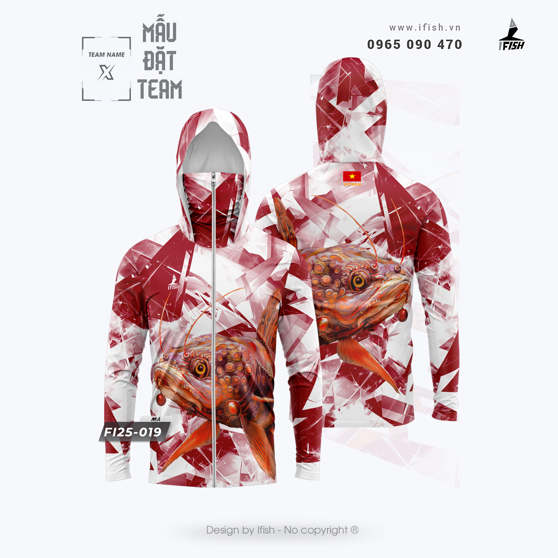  Áo câu cá FI25-019 