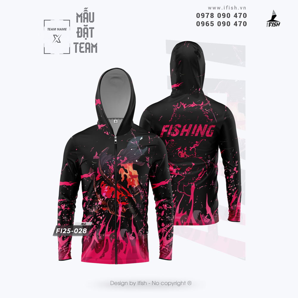  Áo câu cá FI25-028 