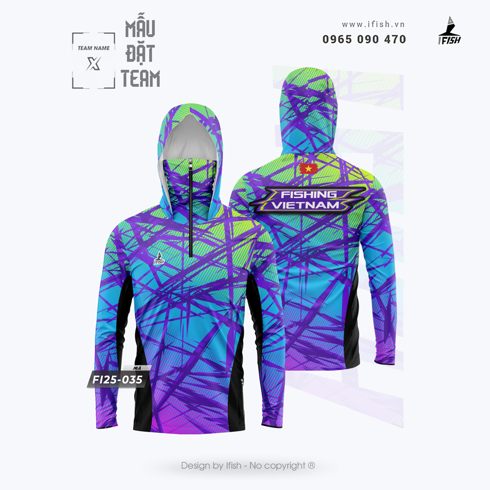  Áo câu cá FI25-035 
