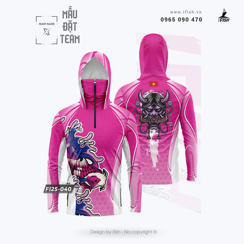 Áo câu cá chống nắng đẹp FI25-040