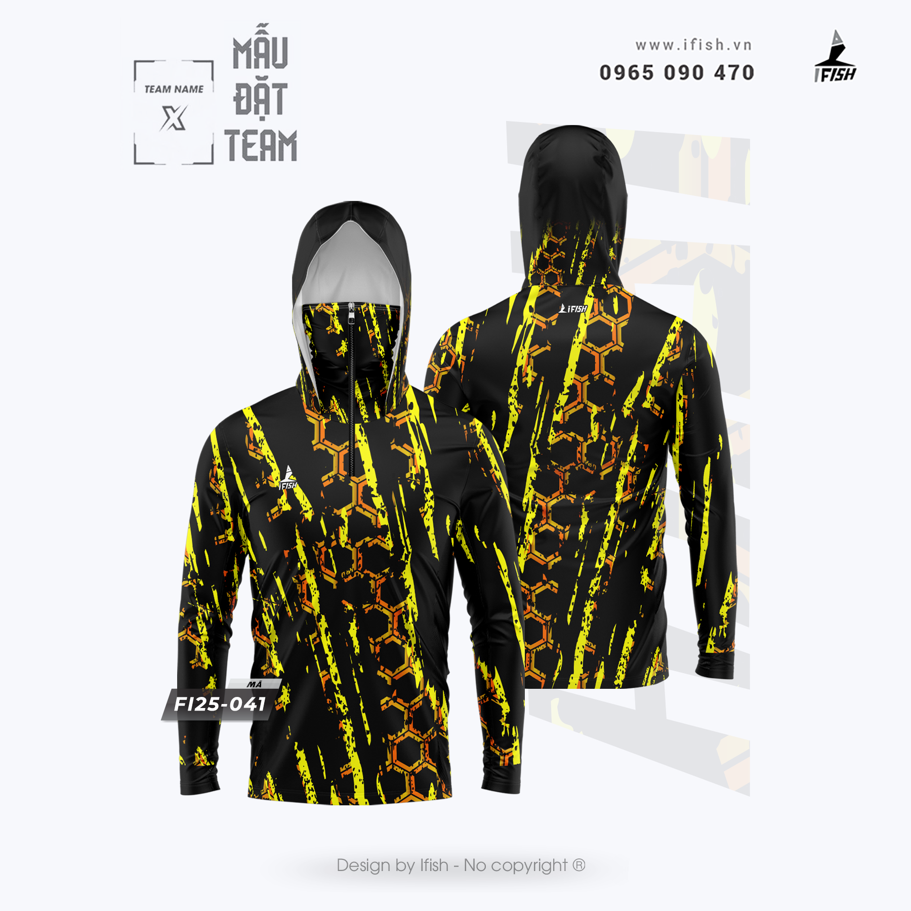 Áo câu cá FI25-041 