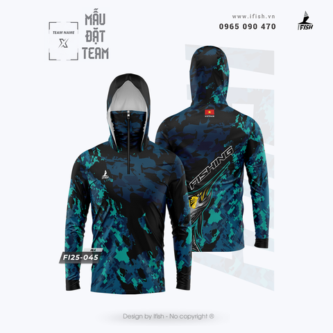 Áo câu cá chống nắng đẹp FI25-045