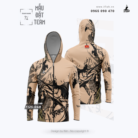 Áo câu cá chống nắng đẹp FI25-048