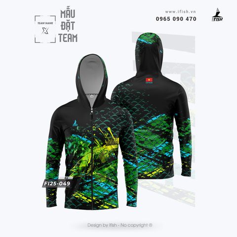 Áo câu cá chống nắng đẹp FI25-049