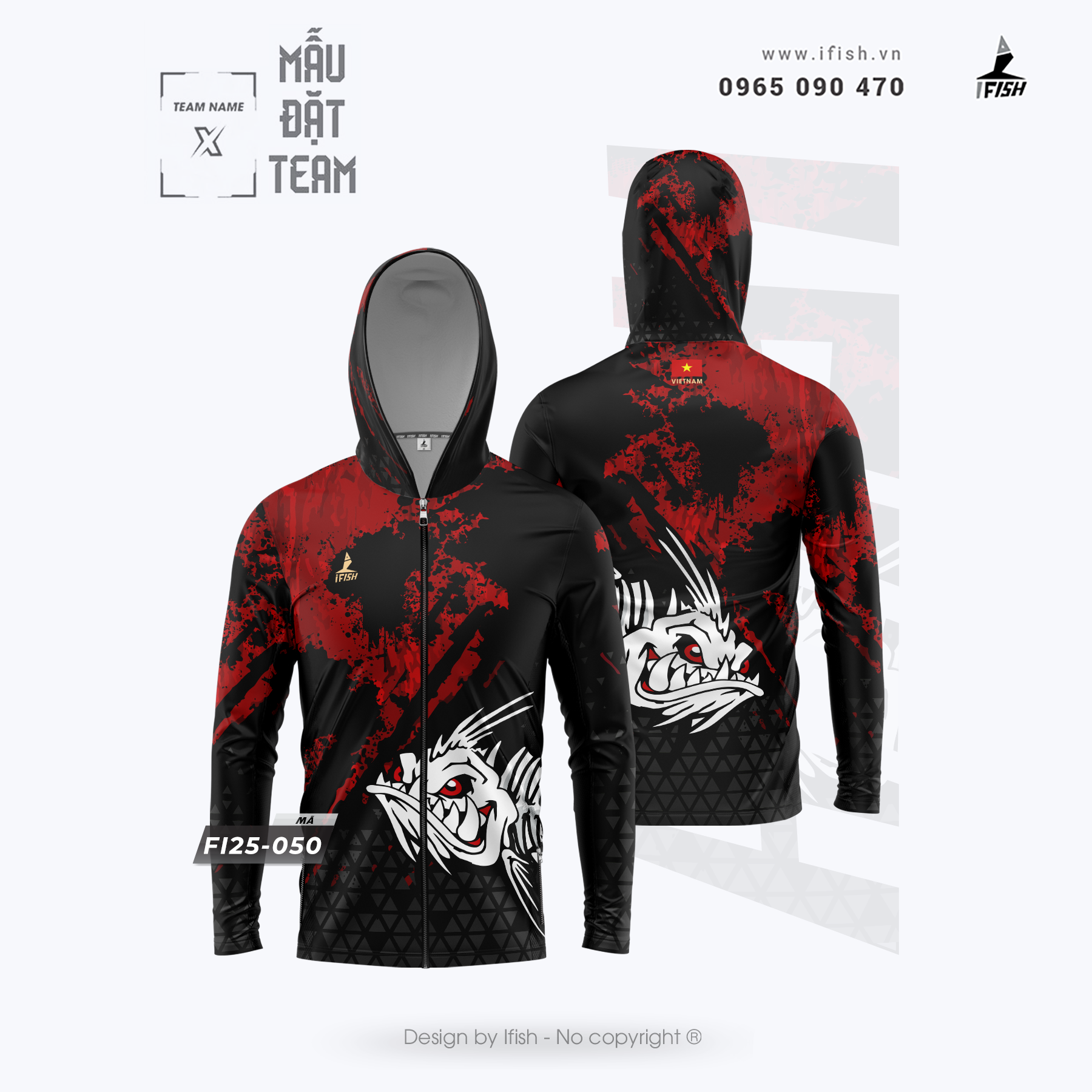  Áo câu cá FI25-050 