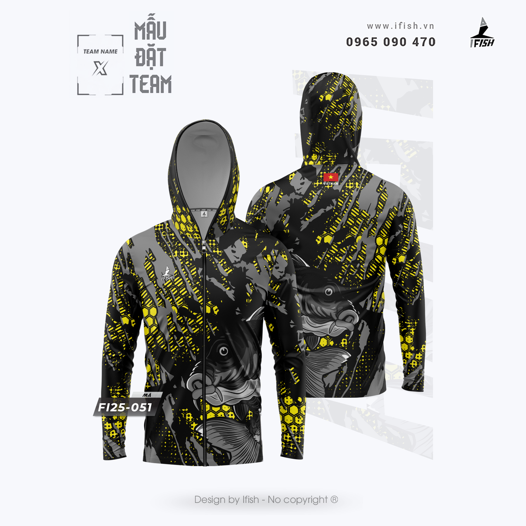  Áo câu cá FI25-051 