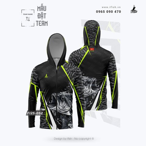 Áo câu cá chống nắng đẹp FI25-052