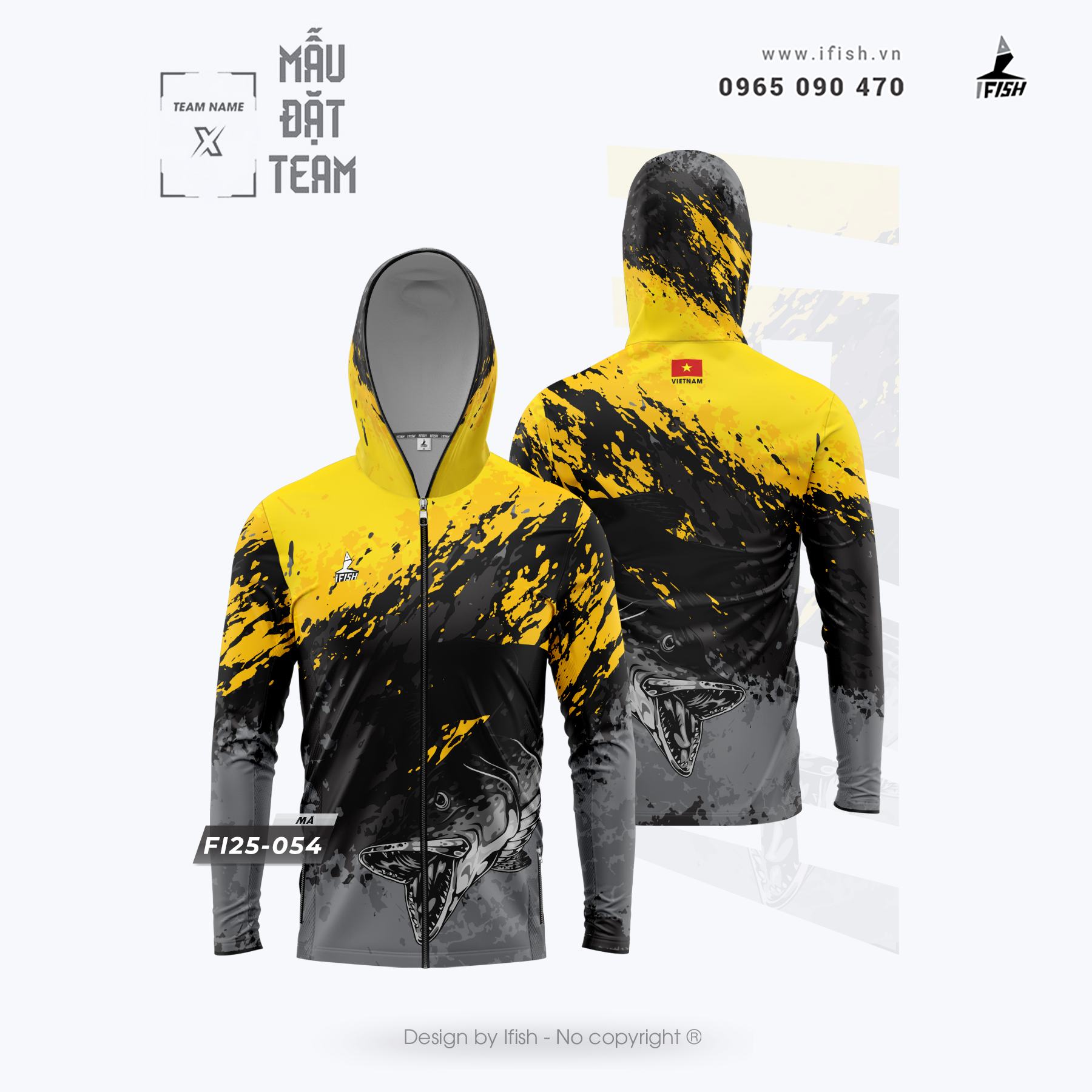  Áo câu cá FI25-054 