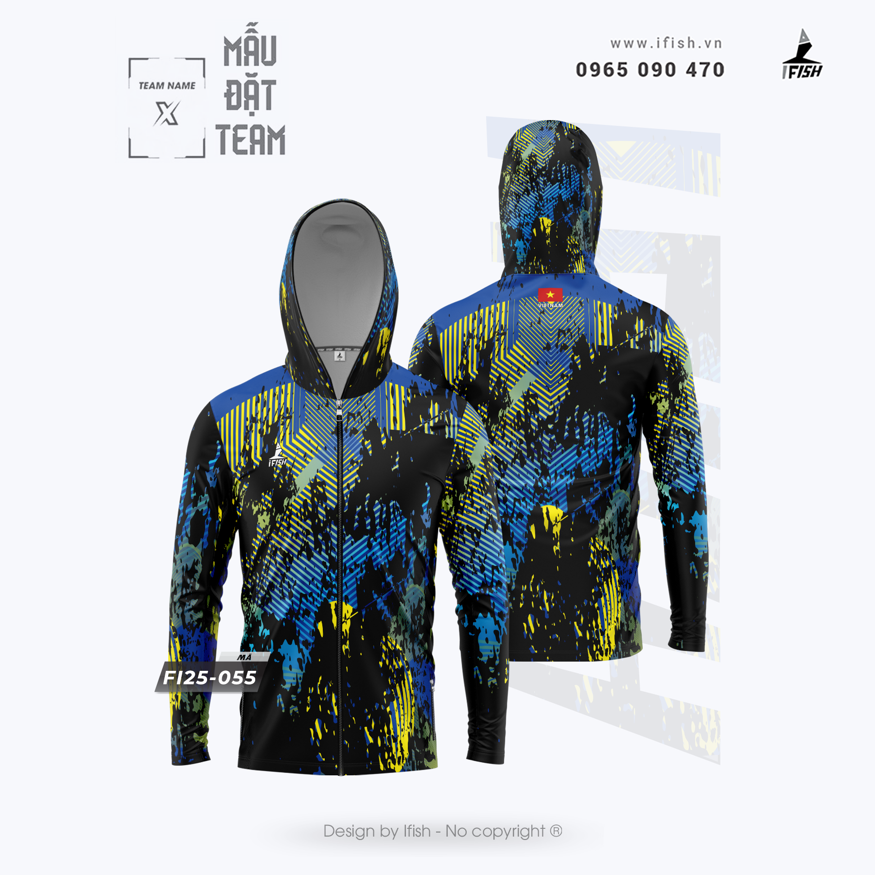  Áo câu cá FI25-055 