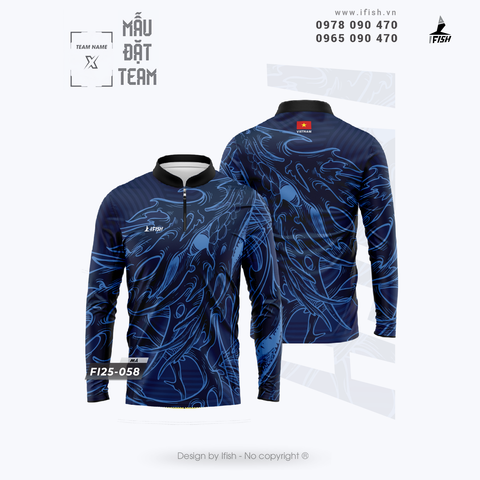Áo câu cá chống nắng đẹp FI25-058