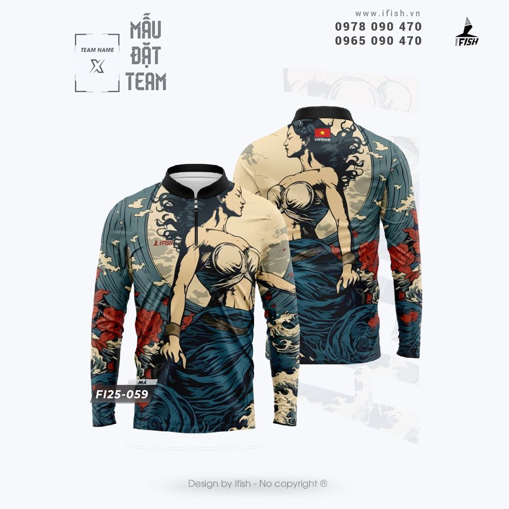  Áo câu cá FI25-059 