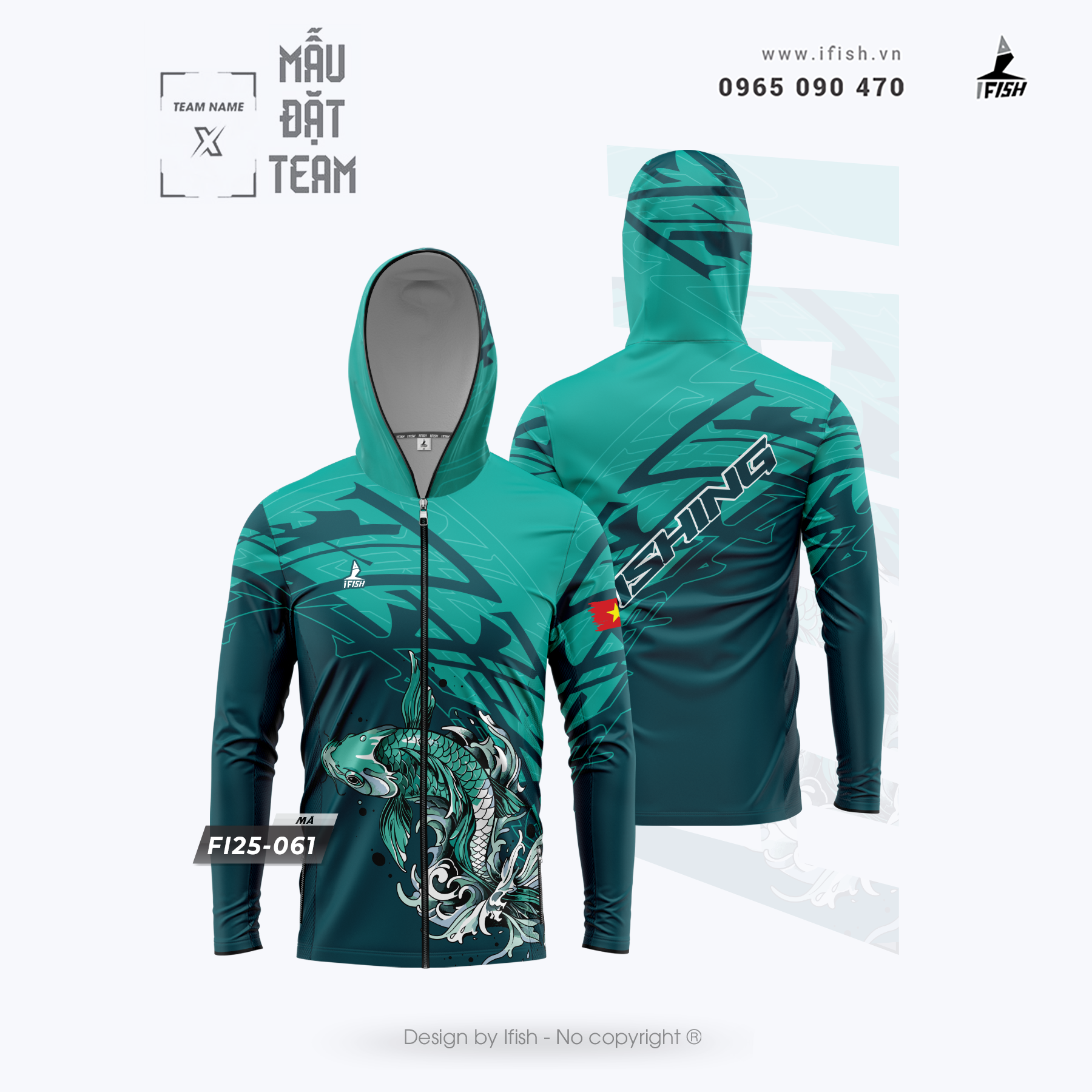  Áo câu cá FI25-061 