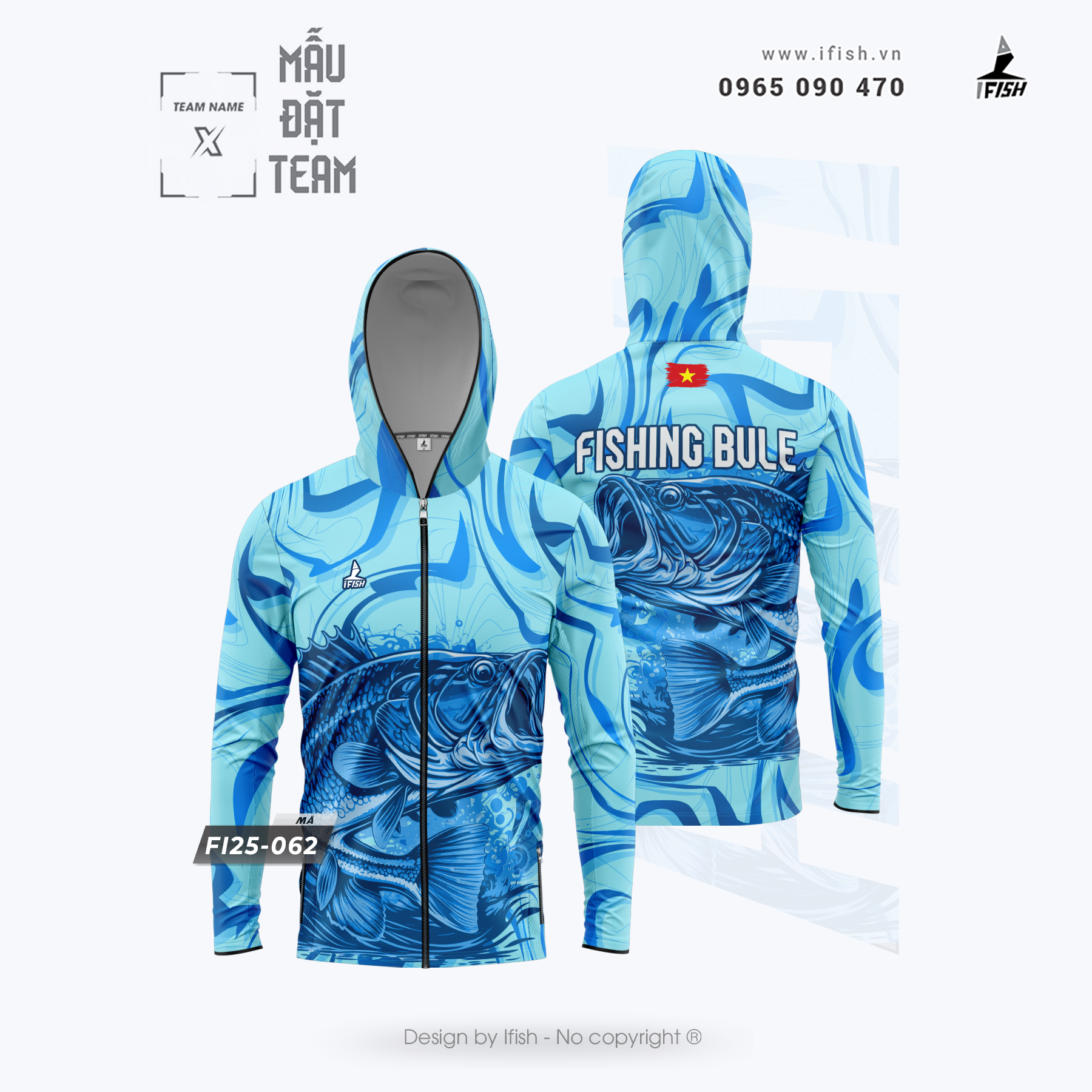  Áo câu cá FI25-062 