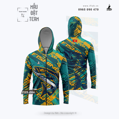 Áo câu cá chống nắng đẹp FI25-064