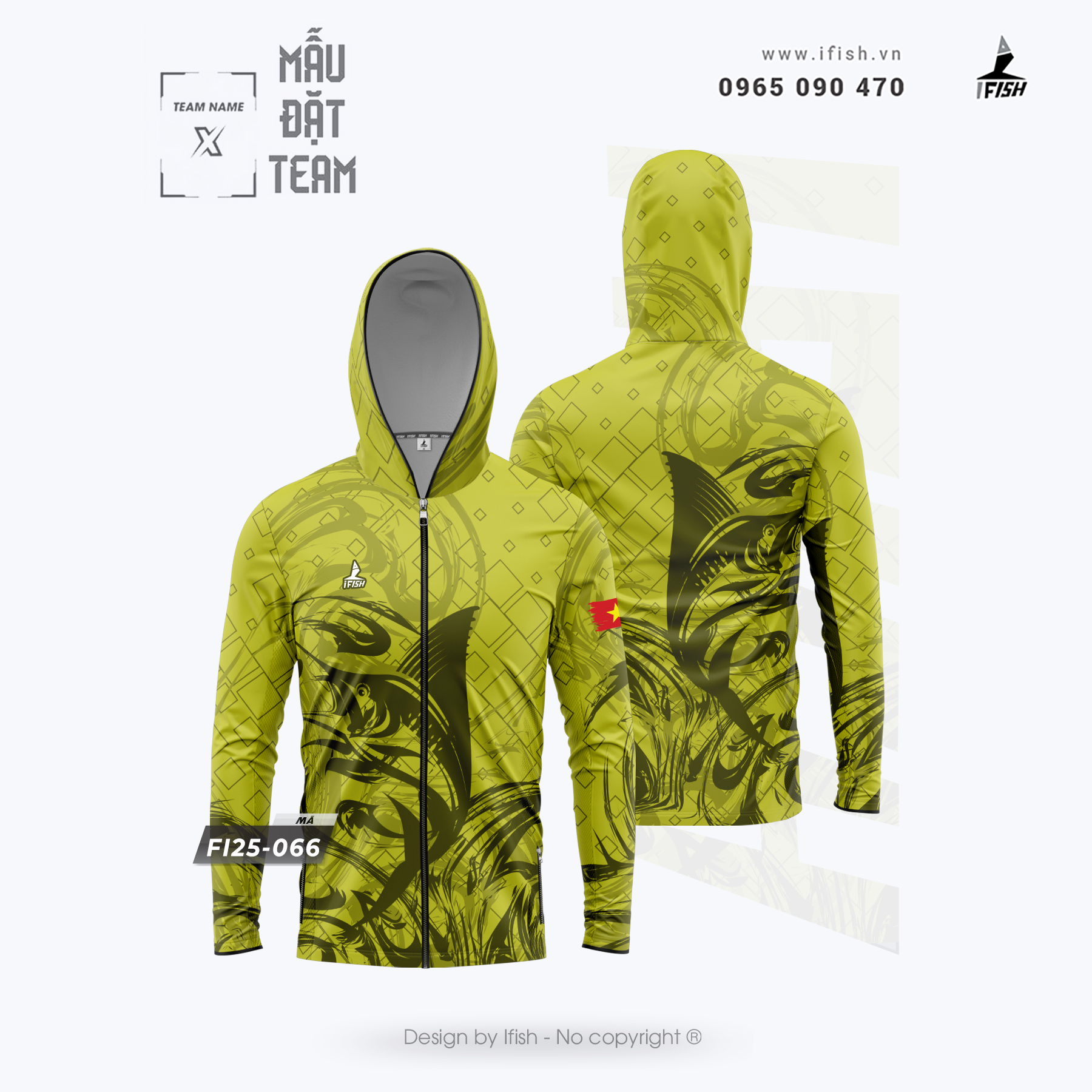  Áo câu cá FI25-066 