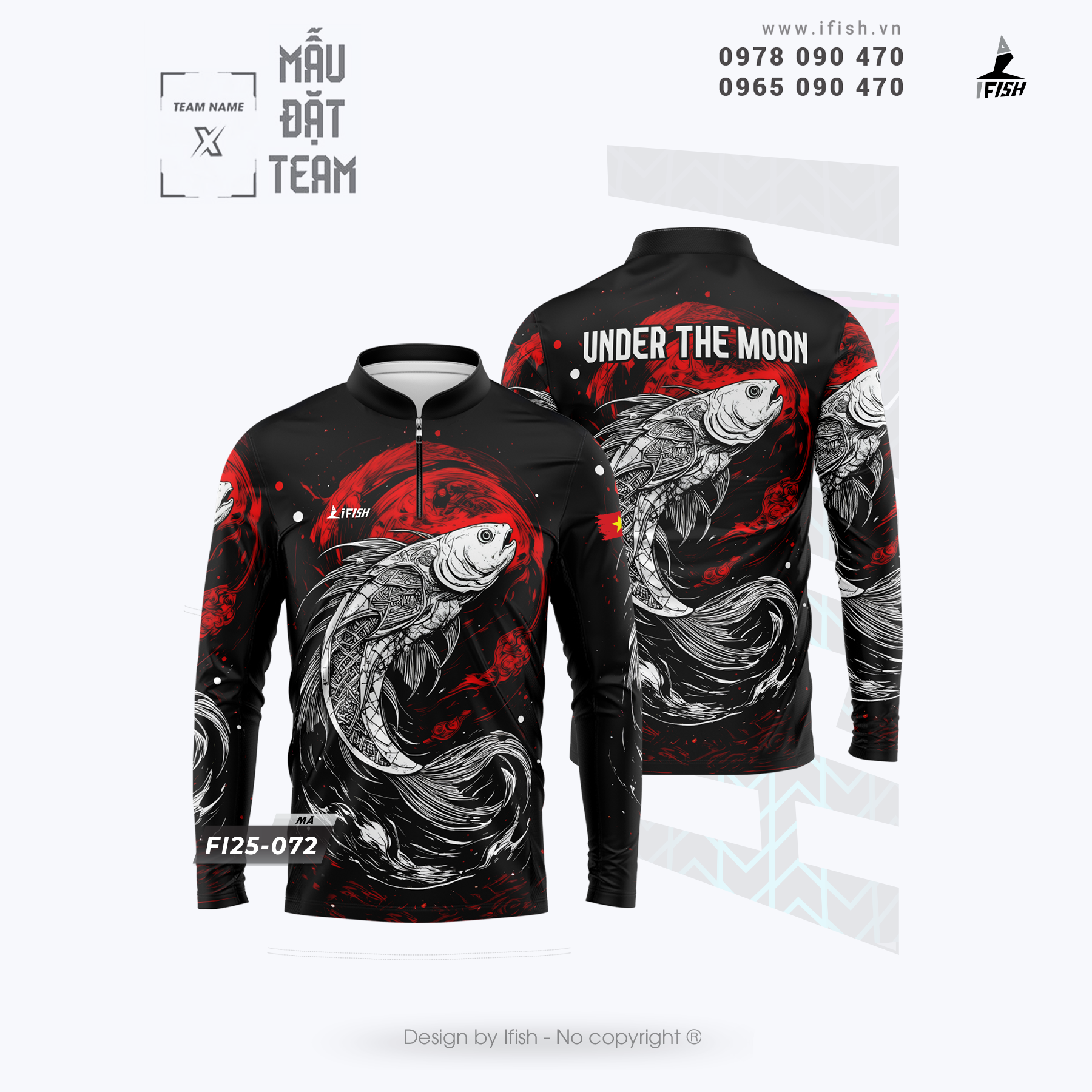  Áo câu cá FI25-072 
