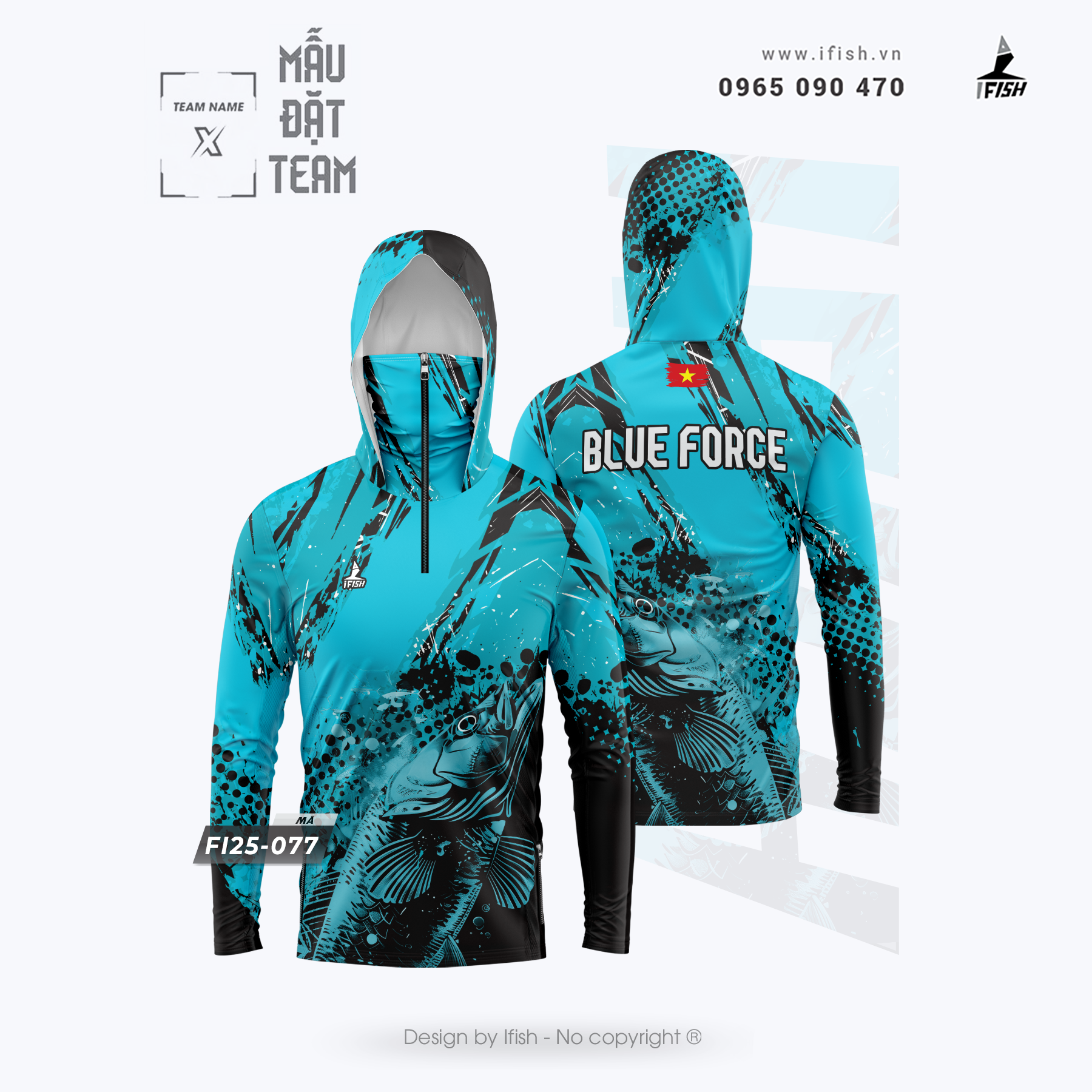  Áo câu cá FI25-077 