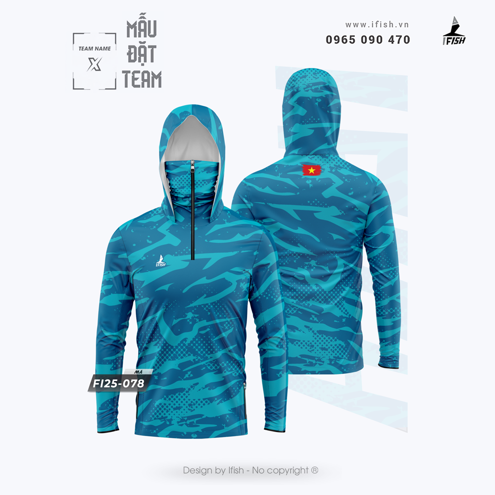  Áo câu cá FI25-078 