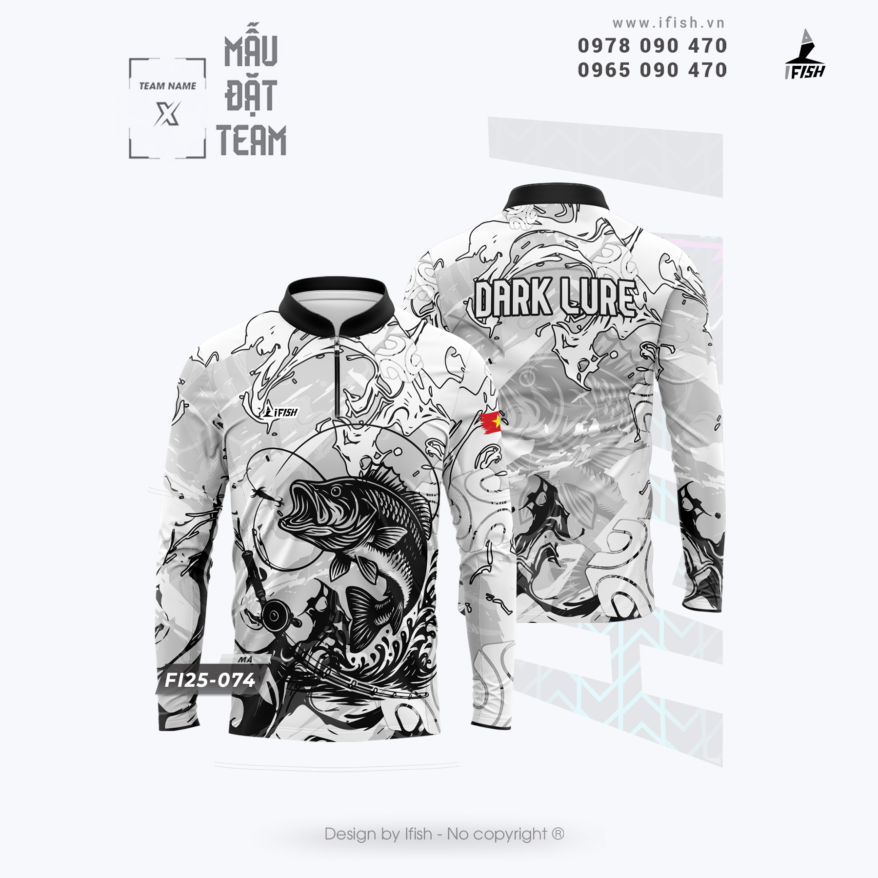  Áo câu cá FI25-079 