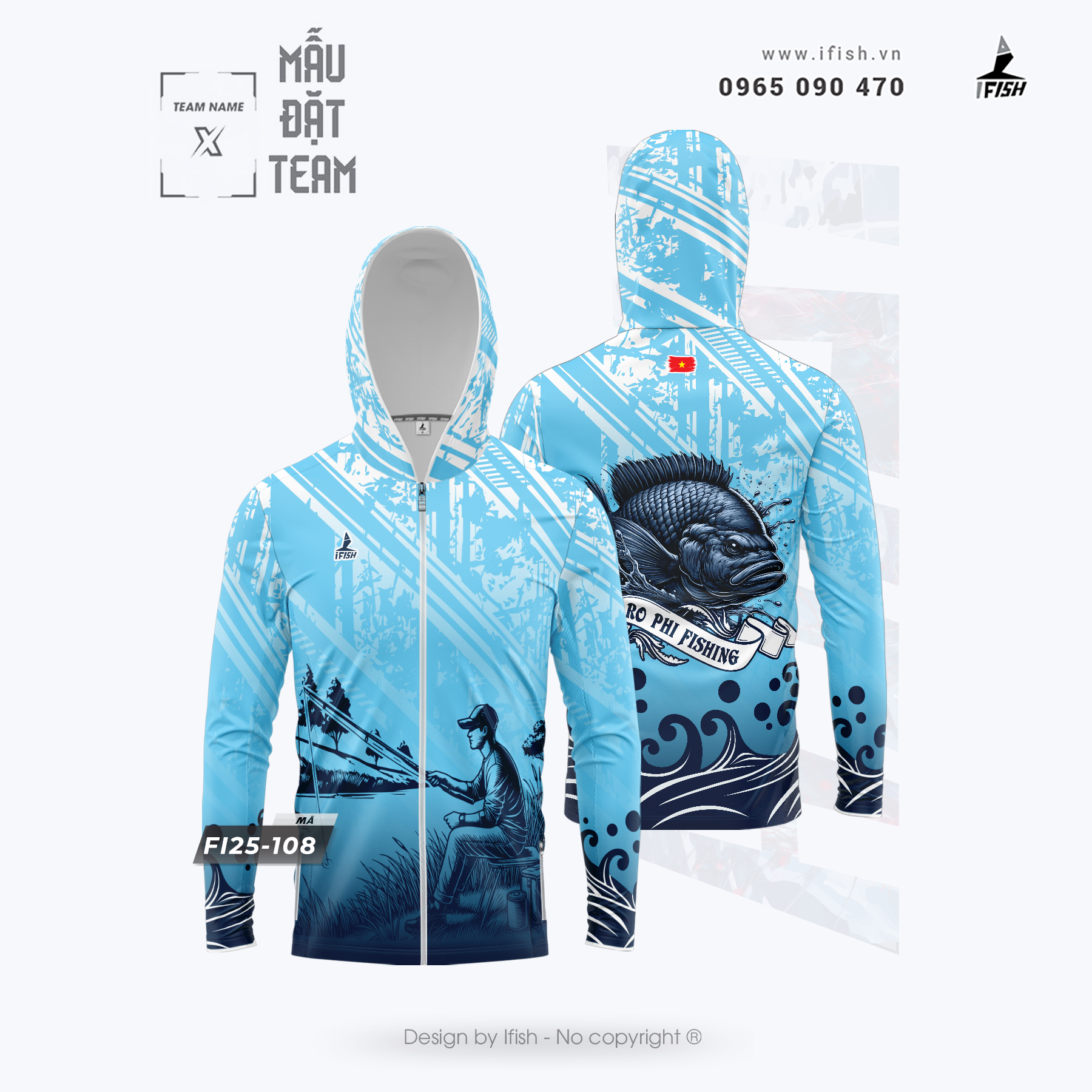  Áo câu cá FI25-108 