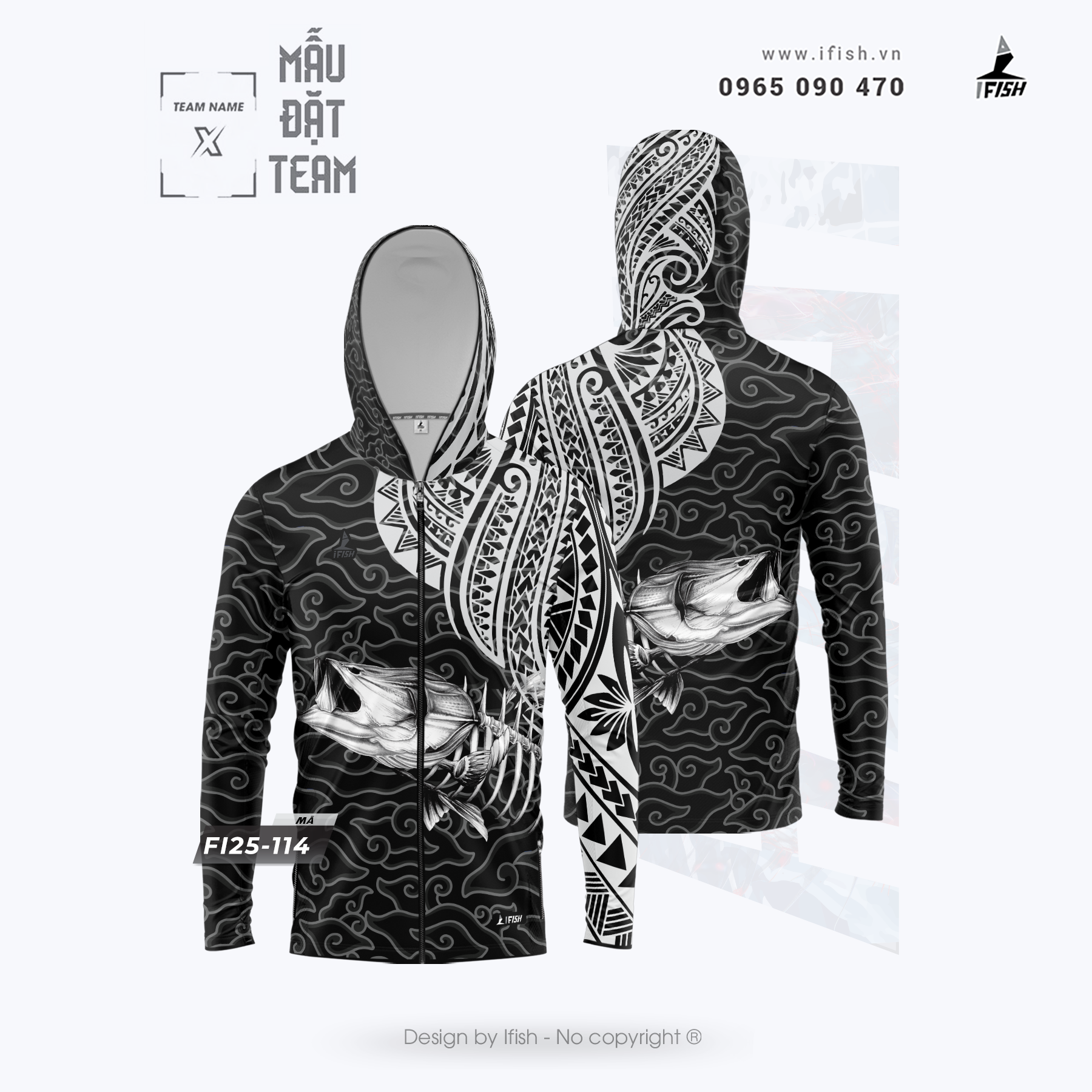  Áo câu cá FI25-114 