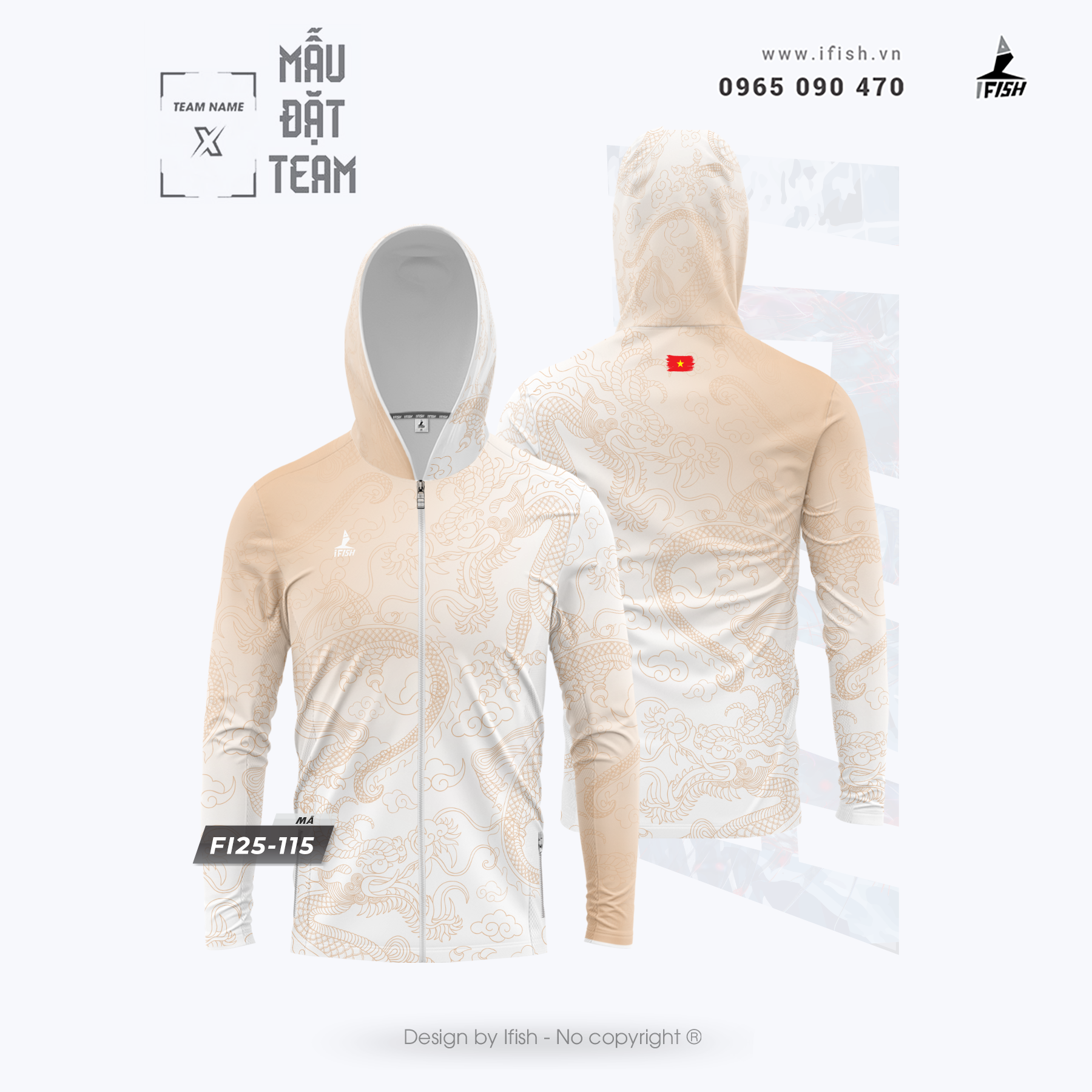  Áo câu cá FI25-115 