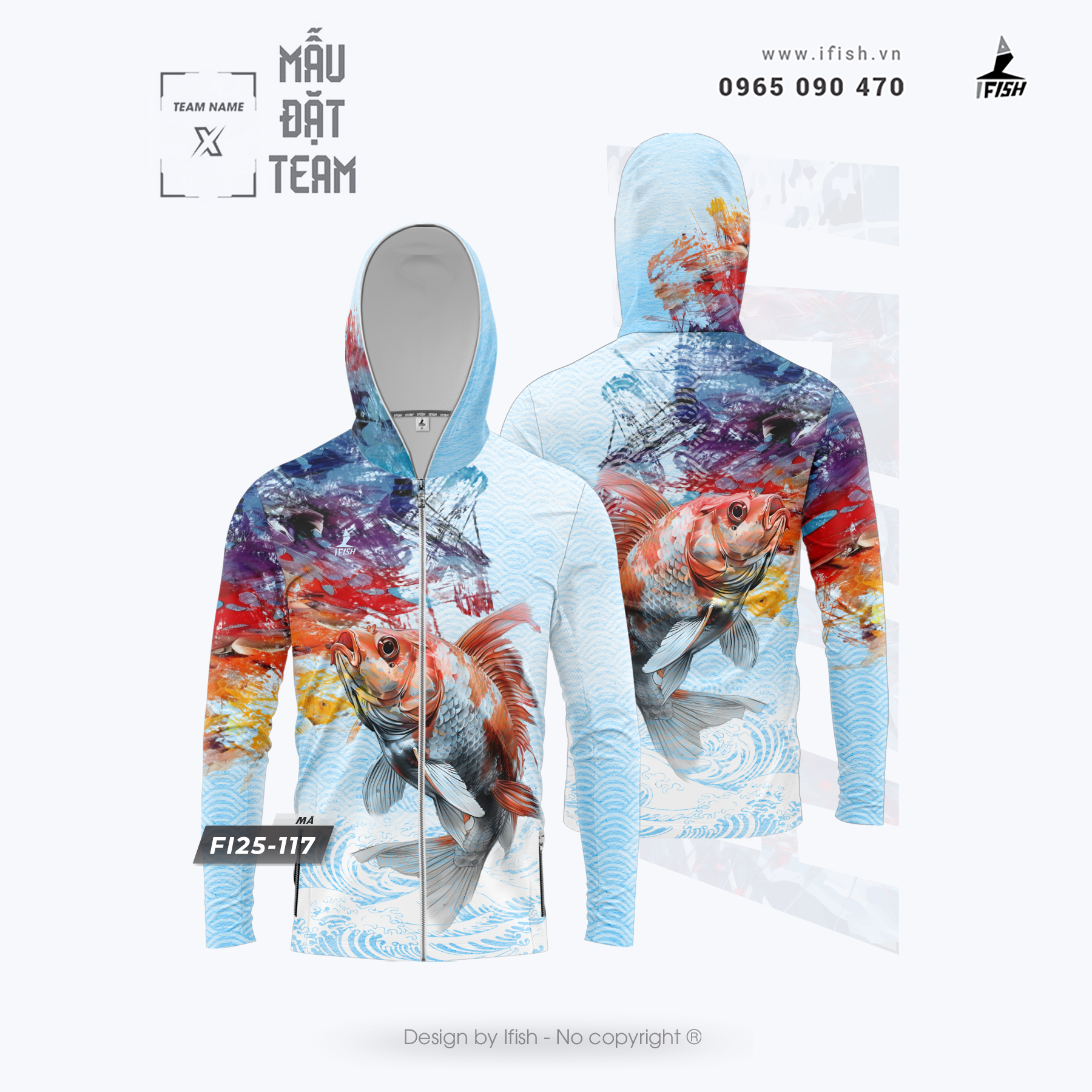  Áo câu cá FI25-117 
