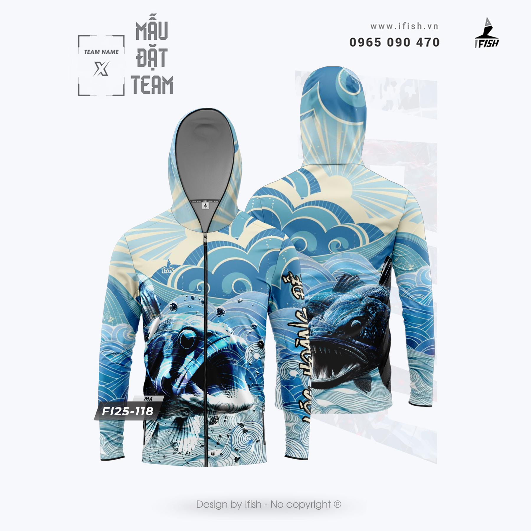  Áo câu cá FI25-118 