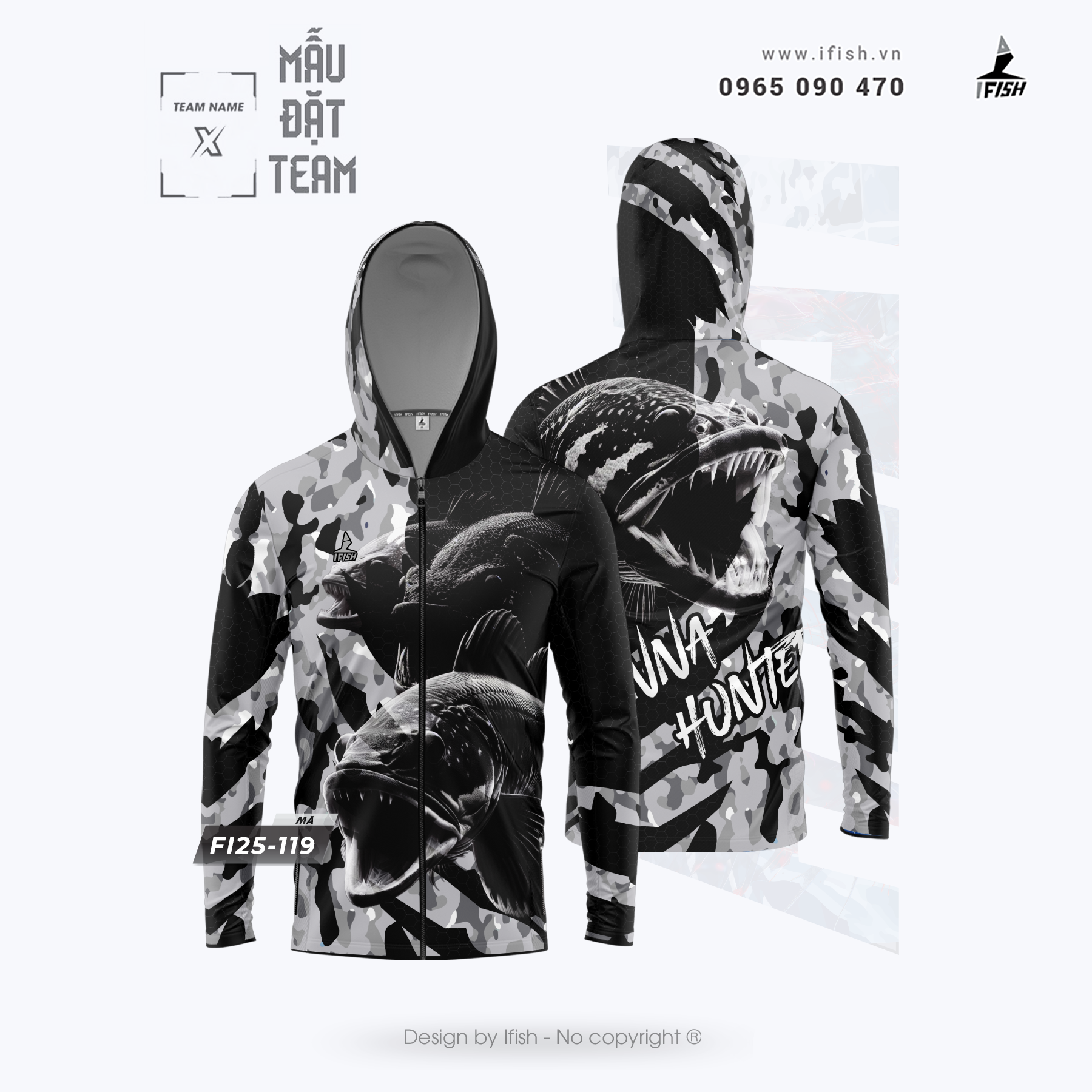  Áo câu cá FI25-119 
