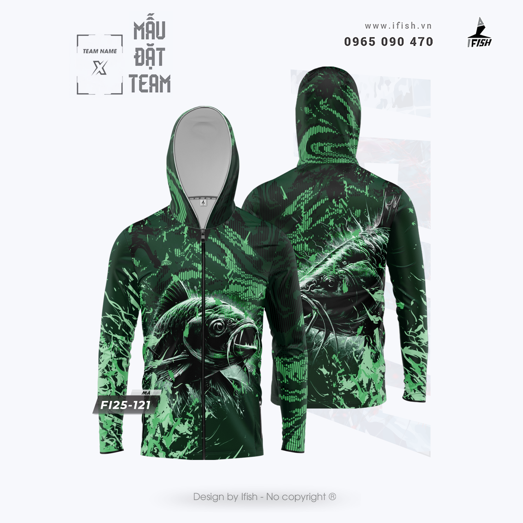  Áo câu cá FI25-122 