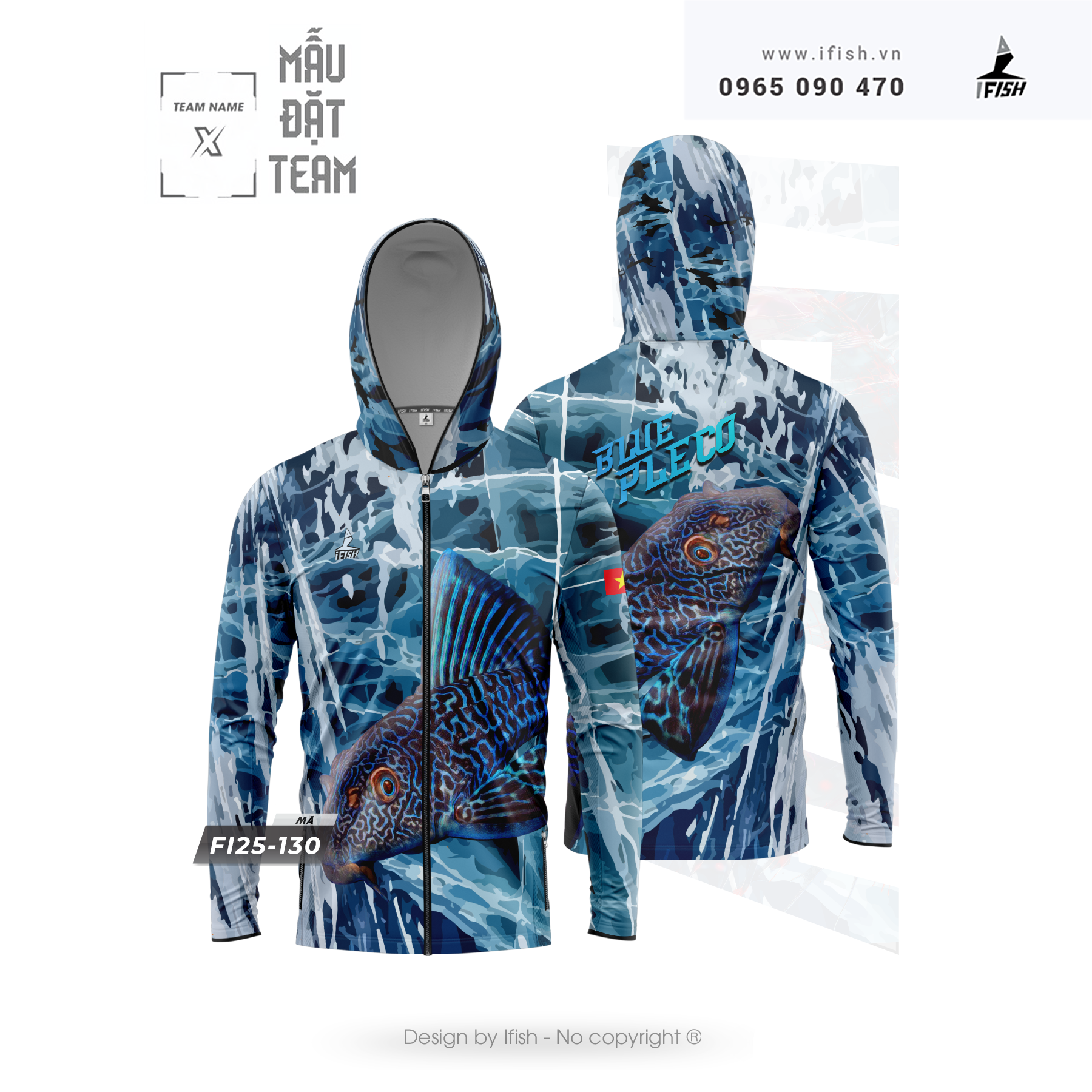  Áo câu cá FI25-130 