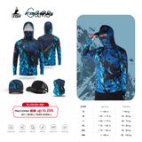  Áo Câu Cá CAMO FISHING 