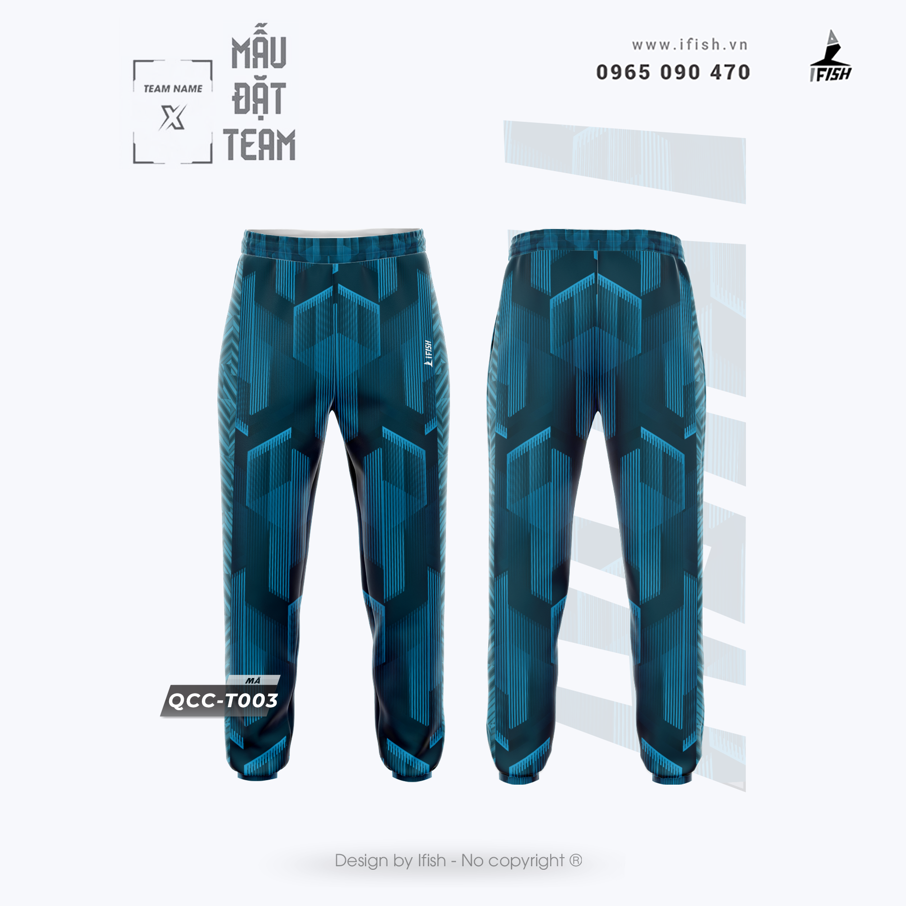  Quần Câu Cá QCC-T003 