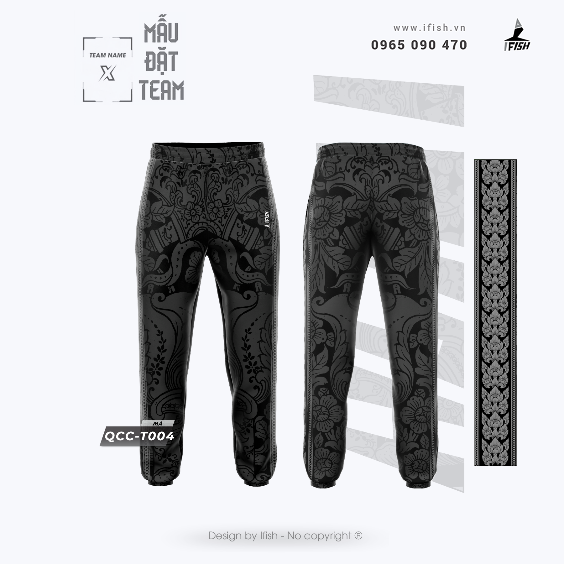  Quần Câu Cá QCC-T004 