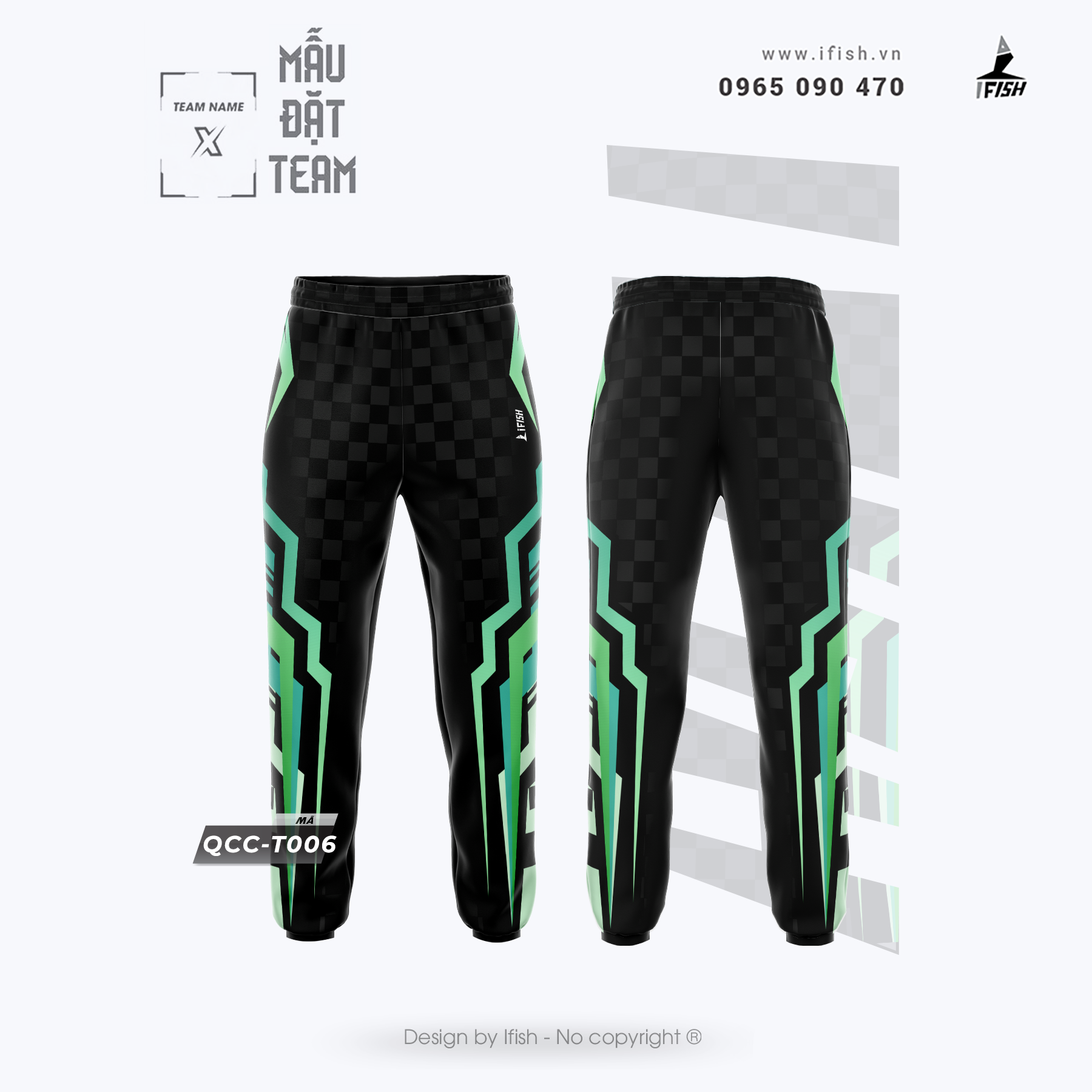  Quần Câu Cá QCC-T006 