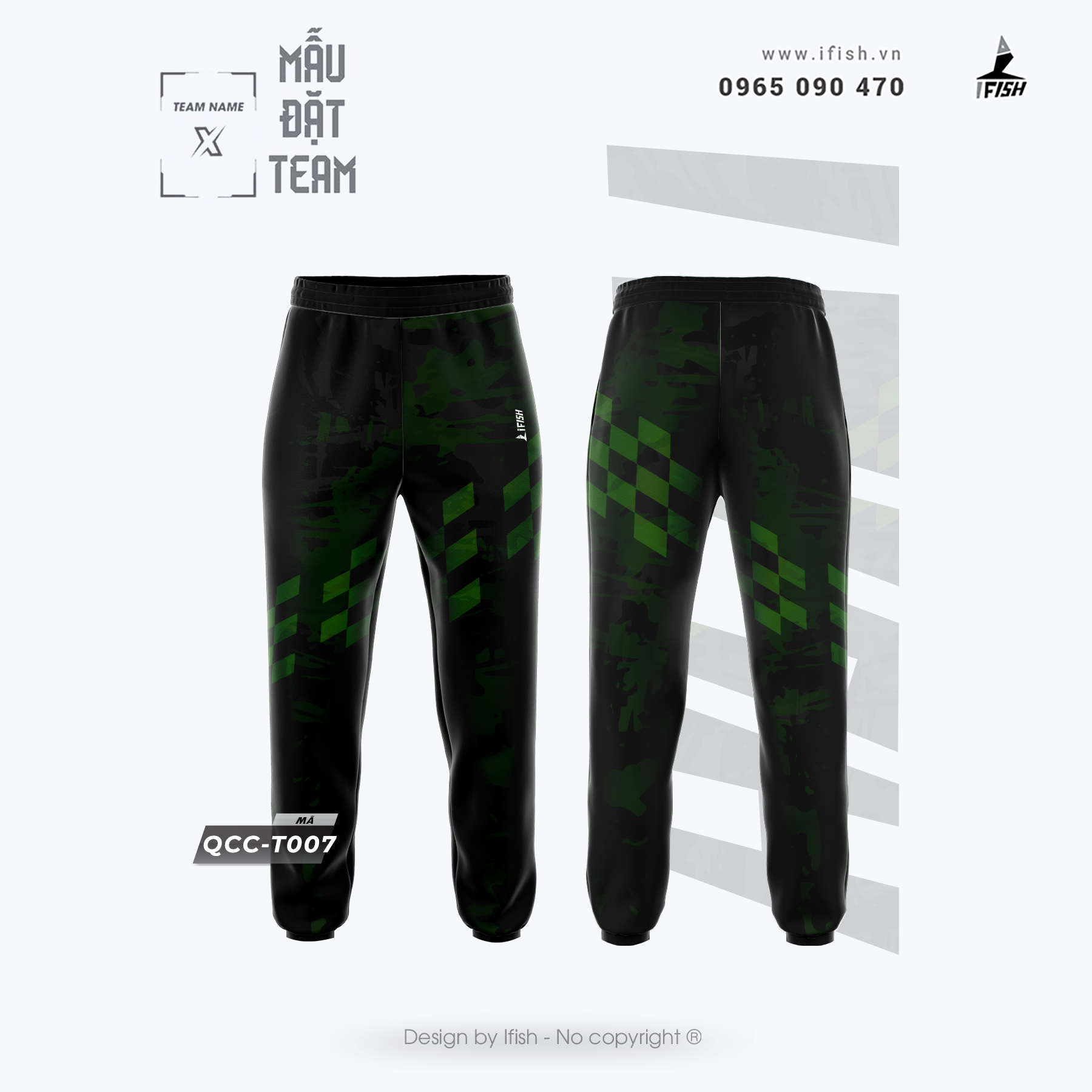  Quần Câu Cá QCC-T007 