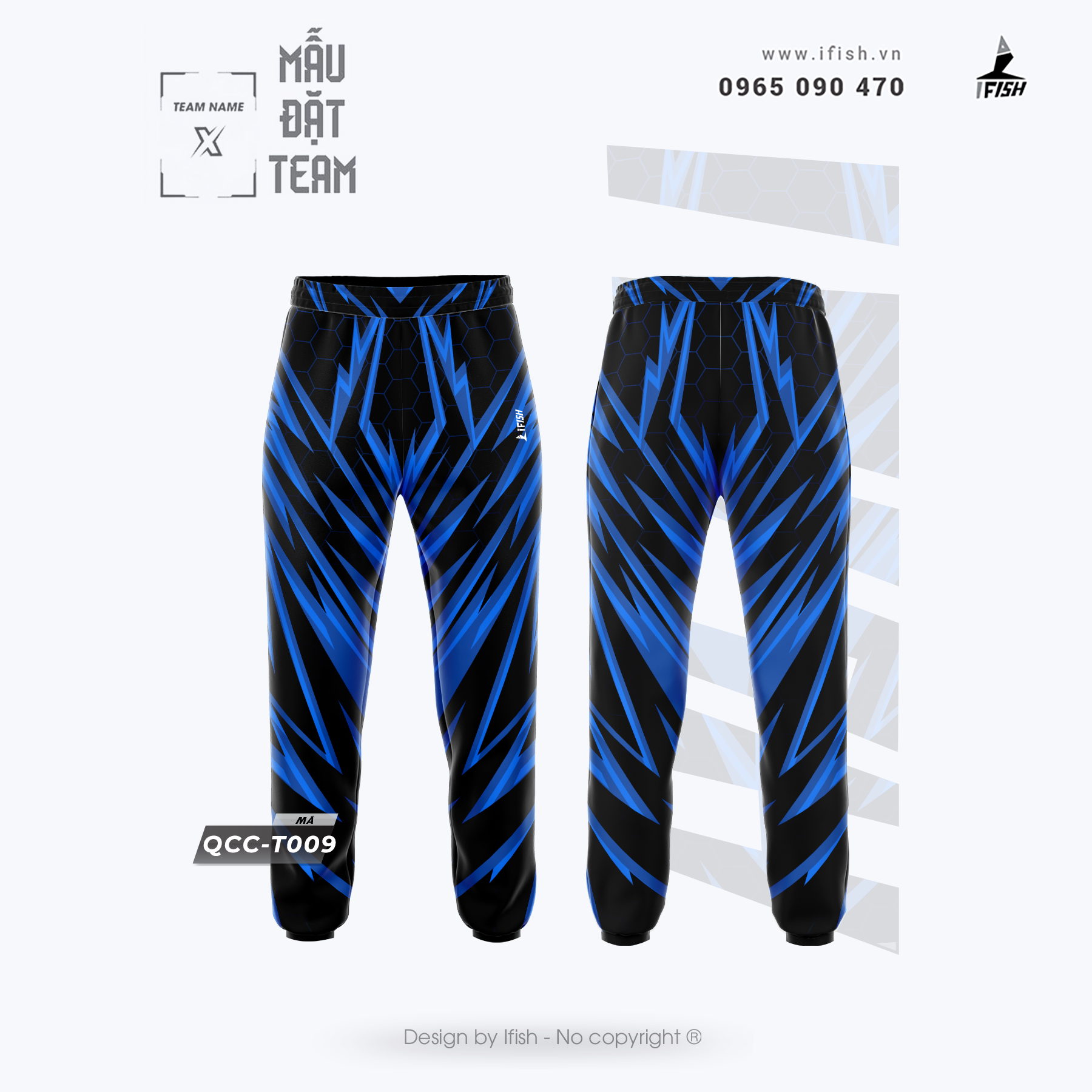  Quần Câu Cá QCC-T009 