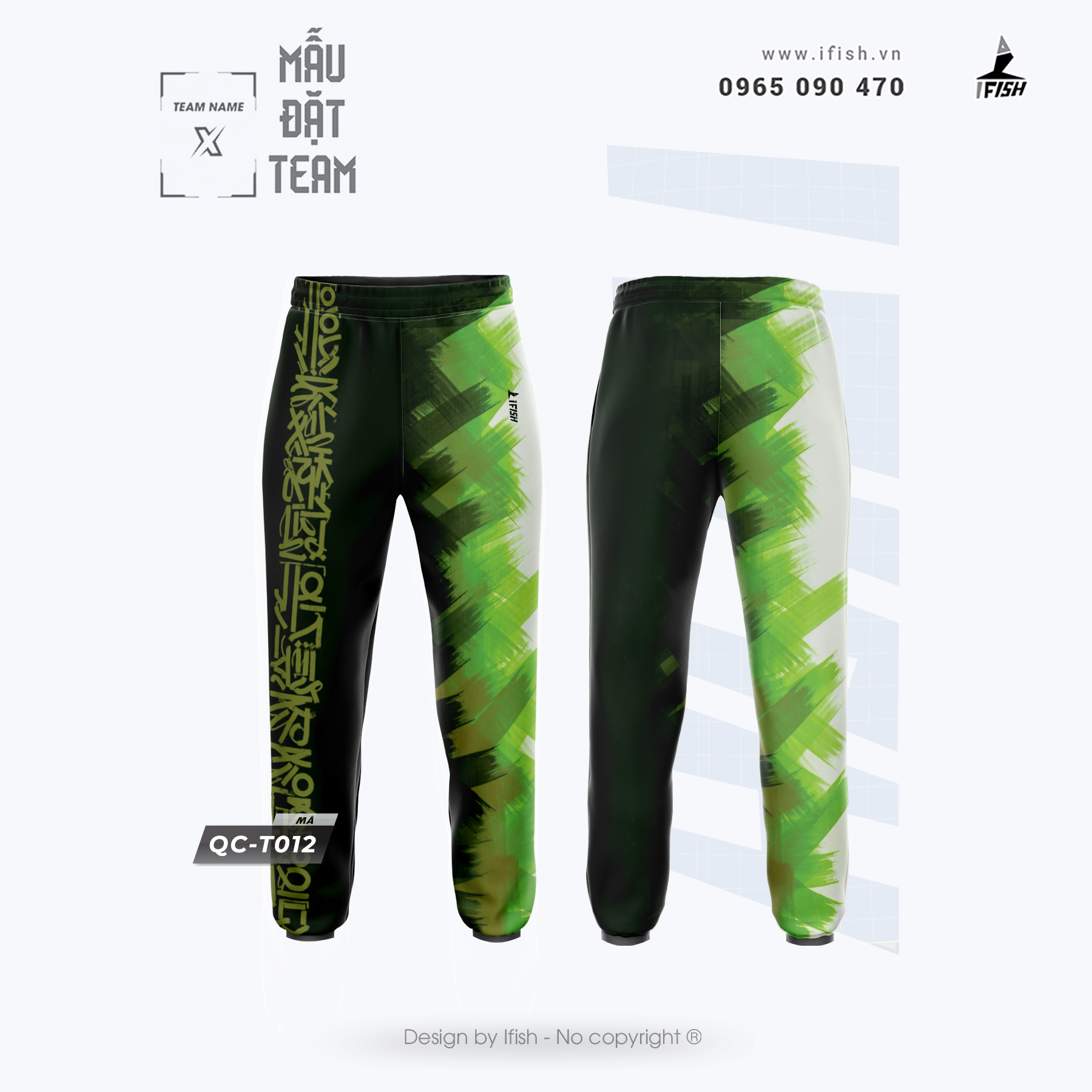  Quần Câu Cá QCC-T012 