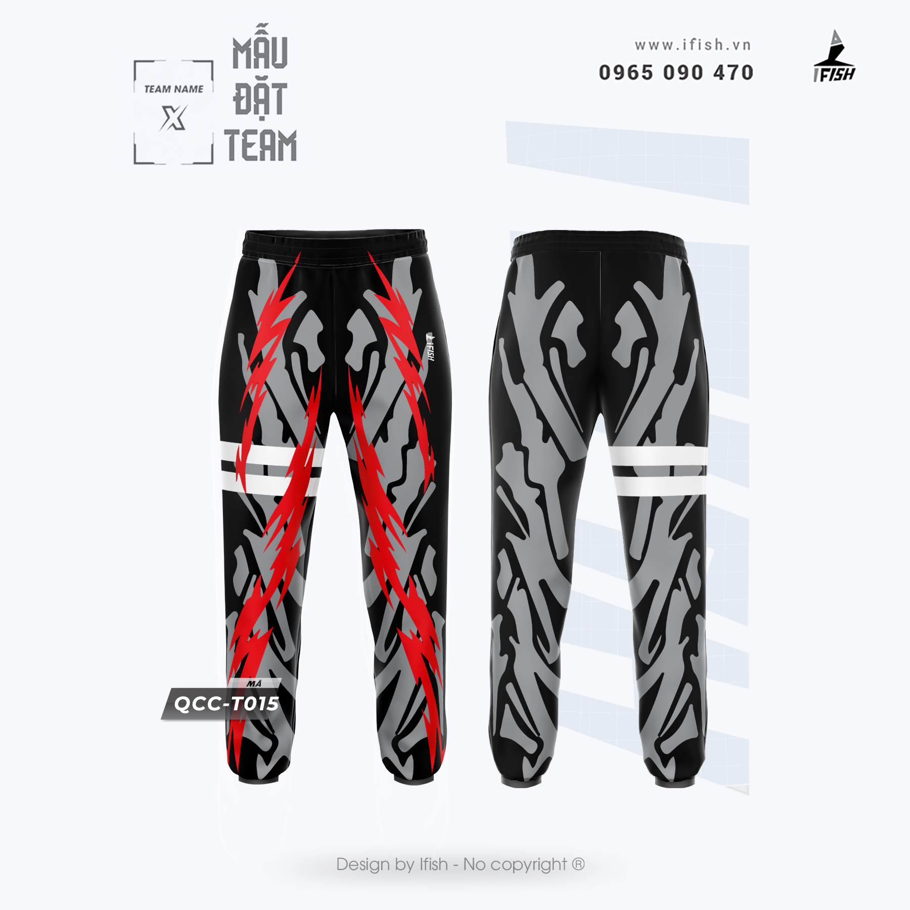 Quần Câu Cá QCC-T015 