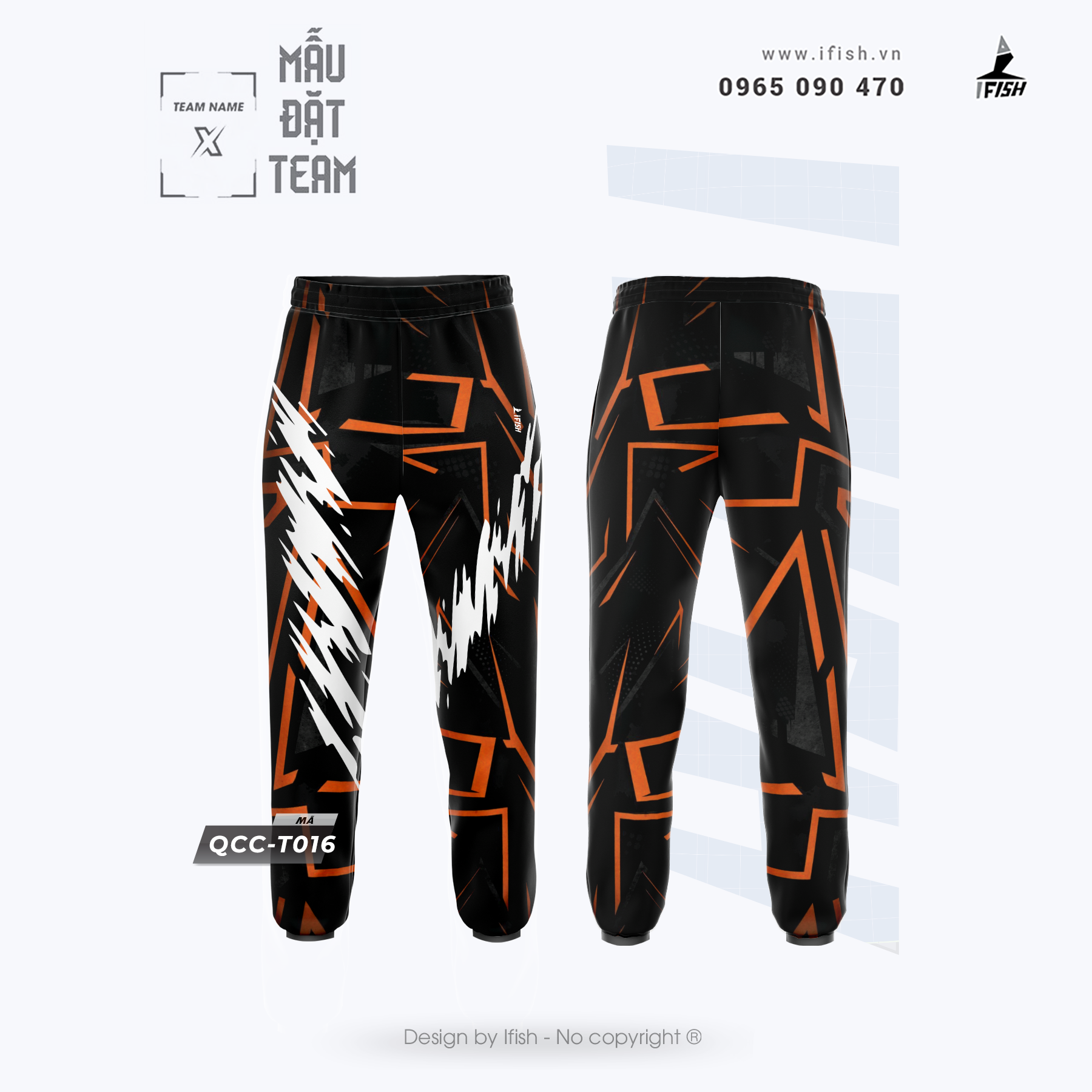  Quần Câu Cá QCC-T016 